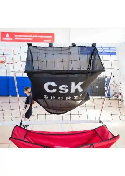 Csk Sports Voleybol Pasör Filesi Profesyonel Antrenmanlar İçin Dayanıklı ve Kolay Kullanımlı