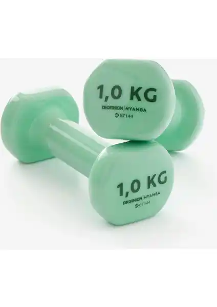 Decathlon Domyos 1 Kg Dambıl Çiftleri Hafif Antrenmanlar İçin Uygun ve Dayanıklı Tasarım