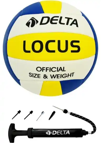 Delta Locus Voleybol Topu ve Çok Fonksiyonlu Pompa ile Spor ve Eğlence Deneyimini Yükseltin