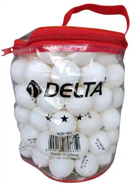 Delta Masa Tenisi Topu 100’lü Wzp Profesyonel ve Dayanıklı Masa Tenisi Ekipmanı