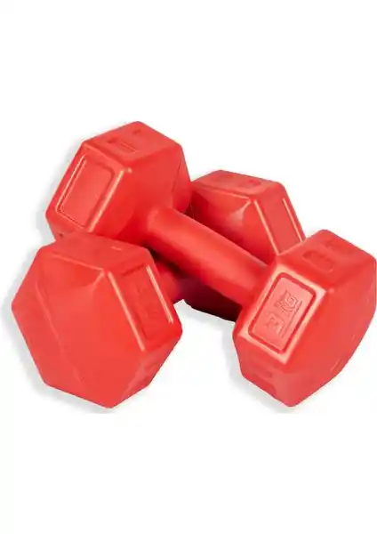 Ecgspor 3 kg Dambıl Seti ile Evde veya Spor Salonunda Güç ve Dayanıklılık Artırma