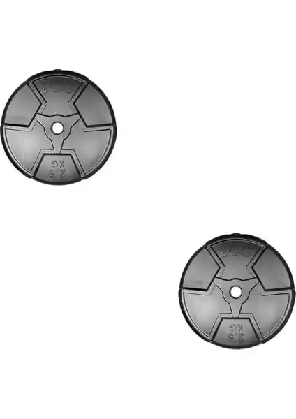 Ecgspor Hero Serisi 2.5 kg Plaka Seti: Dayanıklı ve Güvenilir Spor Ekipmanı