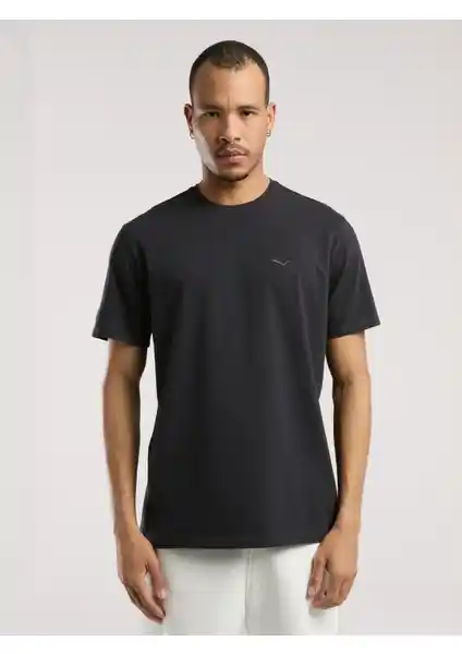 Everlast Ever Essentials Erkek Antrasit Regular Fit Tişört Günlük ve Spor Kullanımı İçin