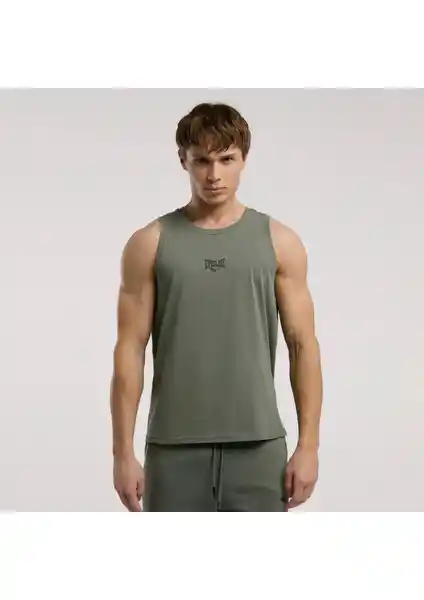 Everlast Ever Essentials Erkek Haki T-Shirt Günlük Şıklık ve Konfor Sunar