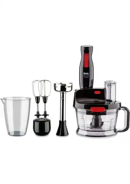 Fakir Mr Chef Quadro Siyah ve Kırmızı Blender Setleri Karşılaştırması