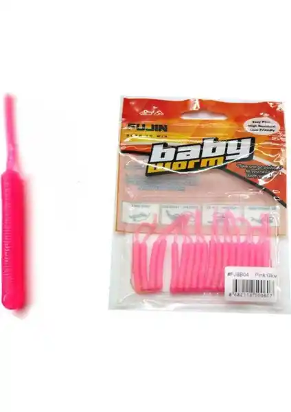 Fujin Baby Worm 5,2cm Floating LRF Silikonu ile Balık Avında Yüksek Performans ve Dayanıklılık