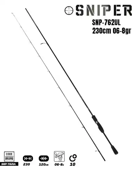 Fujin Sniper 230CM 06-8gr Ultra Light LRF Olta Kaşığı Performans ve Tasarım Özellikleri