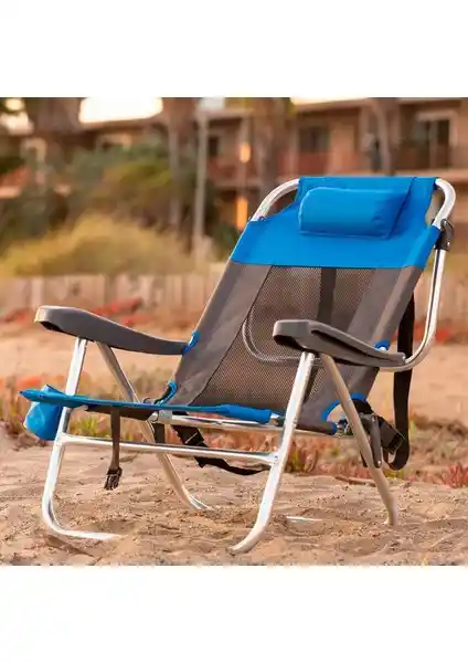 Funky Chairs Beach Star Light Alüminyum Plaj Şezlongu: Hafif ve Dayanıklı Konforlu Tasarım