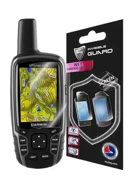Garmin GPSMAP 62 İçin Yüksek Kaliteli Görünmez Ekran Koruyucu Ürünü