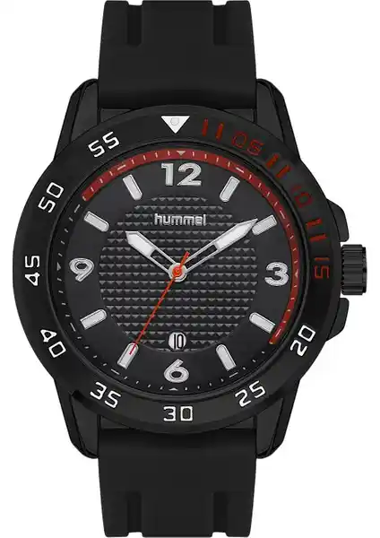 Hummel Erkek Spor Kol Saati Siyah HM-3000MA-1 Günlük ve Spor Kullanımına Uygun