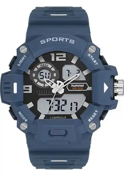 Hummel HM-1016MD-5 Erkek Spor ve Şık Kol Saati Modern Tasarım ve Fonksiyonellik