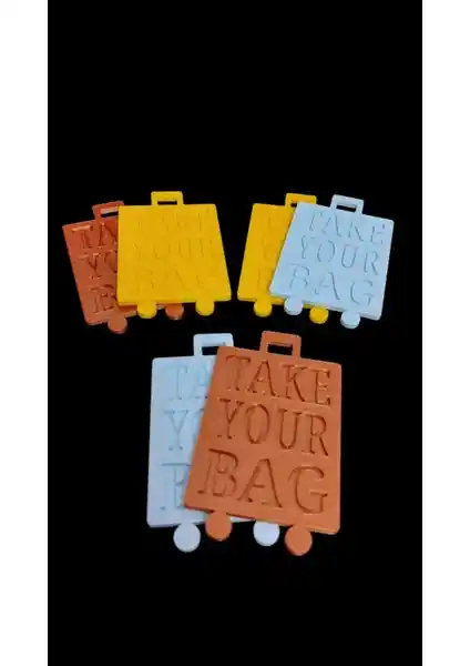 İstanbul Modern Yayınları Çanta ve Valiz İşaretleyici Seti Pratik ve Estetik Seyahat Aksesuarı