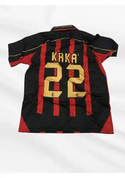 Kaka 22 Numaralı AC Milan Klasik İç Saha Forması Koleksiyon Parçası