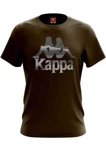 Kappa Erkek Baskılı Zelkal Haki T-Shirt Şık ve Konforlu Günlük Giyim Tercihi