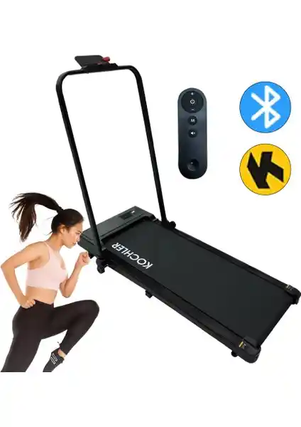Kochler Pro Ev Tipi 12 km/s Hızlı ve Müzikli Uzaktan Kumandalı Koşu Bandı