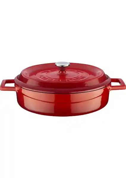 Lava Döküm Çok Amaçlı Yayvan ve Yuvarlak Tencere Karşılaştırması