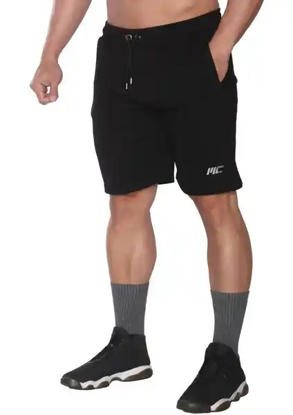 Musclecloth Training Alpha Siyah Şort: Performans ve Şıklığı Bir Arada Sunan Spor Kıyafeti