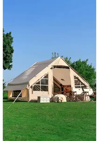 Onetick 6 Kişilik 4 Mevsim Şişme Kamp Çadırı: Dayanıklı ve Pratik Kullanım Özellikleri