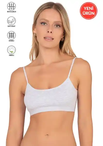 Özkan 27409 Kadın Pamuklu Likralı Sporcu Sütyeni: Konfor ve Şıklığın Birleşimi