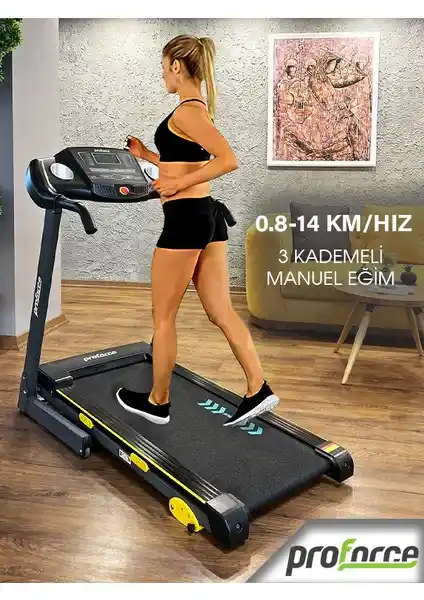 Proforce Pasifik 2,50HP Koşu Bandı: Evde Sağlıklı Yaşam İçin Güçlü ve Kullanışlı Fitness Cihazı