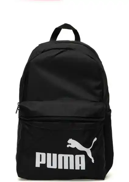 Puma Phase Siyah Unisex Sırt Çantası Günlük Kullanım İçin Dayanıklı ve Şık Tasarım