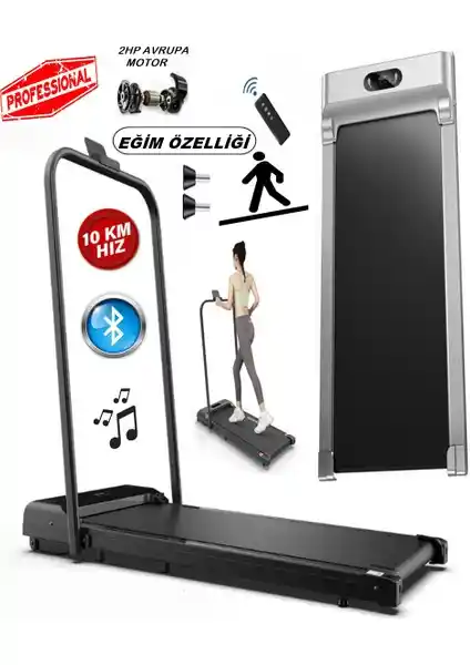 Reidan 2HP Eğimli Yürüme ve Koşu Bandı Sağlıklı Yaşam İçin Modern Çözüm