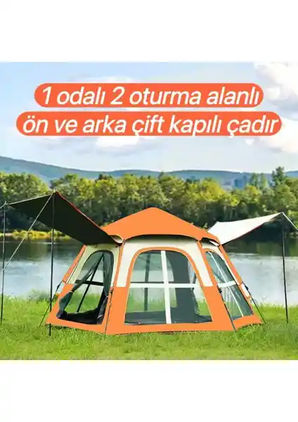 Shufa Otomatik Su ve Rüzgar Geçirmez Altıgen Çadır: Kolay Kurulum ve Yüksek Dayanıklılık