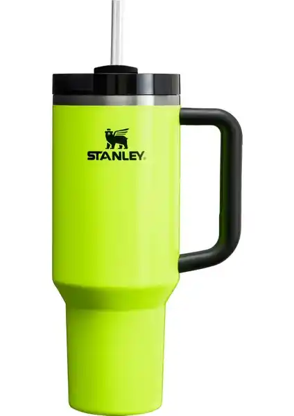 Stanley Quencher Pipetli Termos 1,18 Lt Neon Sarı: Dayanıklı ve Estetik Tasarım