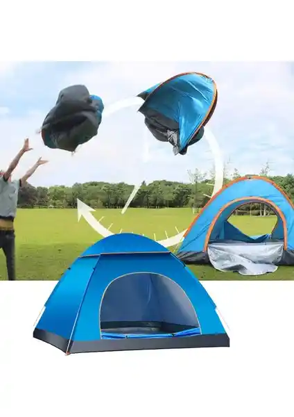 TYY Otomatik Havada Açılan Su Geçirmez Kamp Çadırı Dayanıklı ve Kolay Kullanımlı Tasarım
