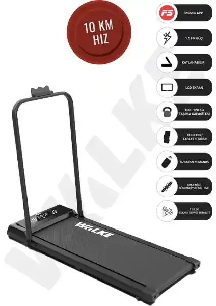 Walke W-FIT Uzaktan Kumandalı Koşu Bandı ile Evde Sağlıklı Yaşam ve Pratik Kullanım