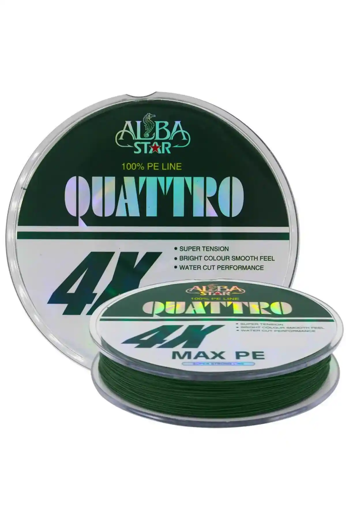 AlbaStar Quattro 4x IP Misina 150mt 0.28mm: Çok Yönlü ve Dayanıklı Balıkçılık Malzemesi