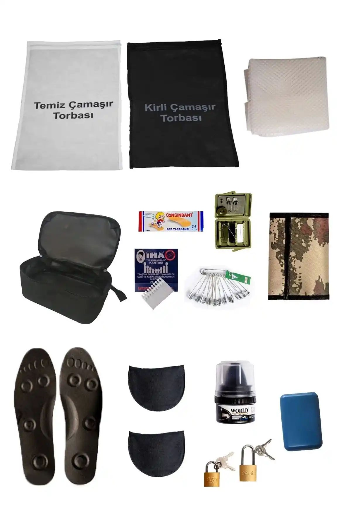 Askerlik Öncesi Hazırlık İçin 14 Parçalık Erkek Asker Malzemeleri Seti İncelemesi