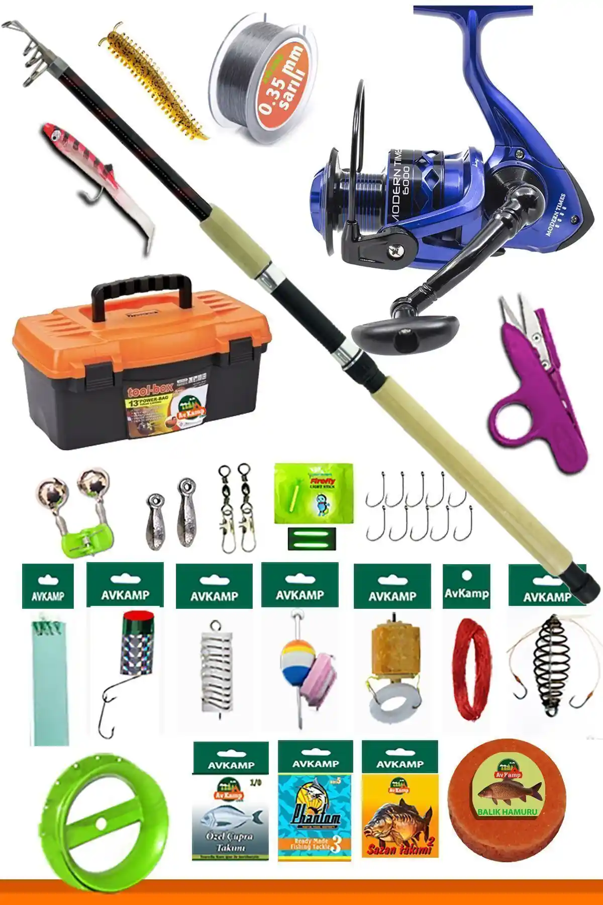 AvKamp Deniz ve Göl Profesyonel Olta Takımı Seti İncelemesi ve Kullanıcı Yorumları
