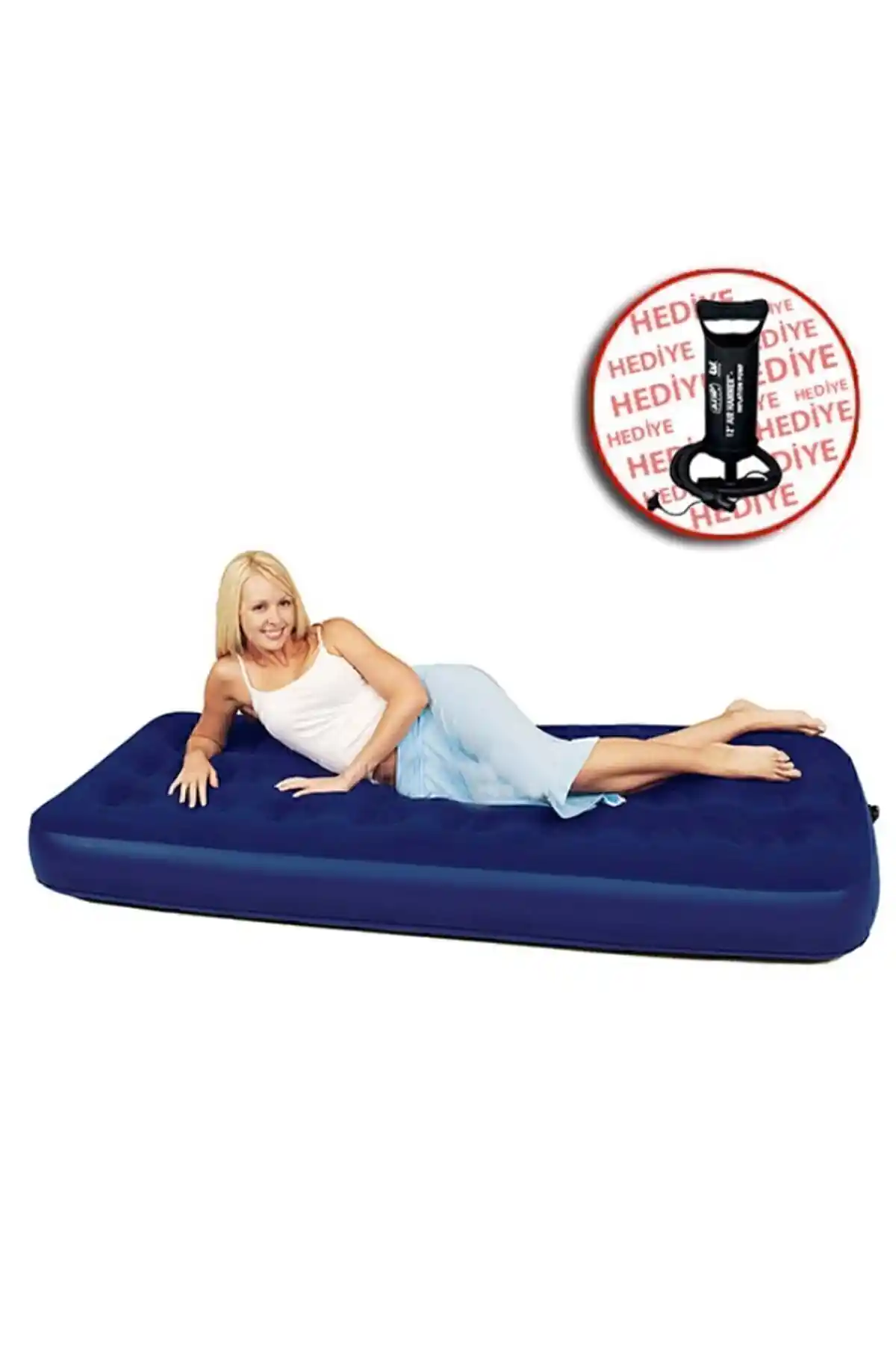 Bestway Pompalı 67000 Tek Kişilik Şişme Yatak Konfor ve Pratiklik Sunar