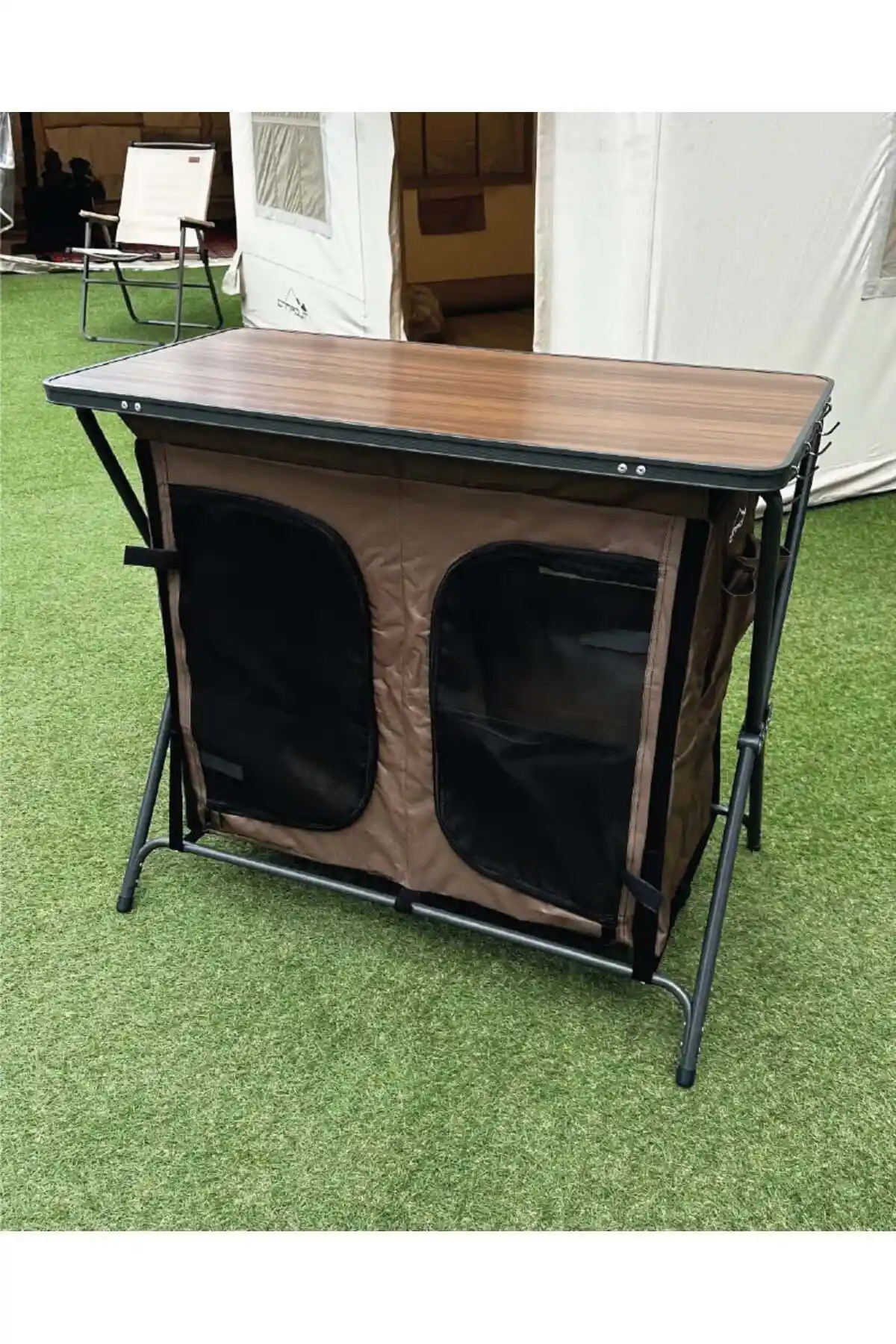 Campout Nurgaz Kamp Mutfağı: Taşınabilir, Çok Yönlü ve Dayanıklı Kamp Mutfak Çözümü