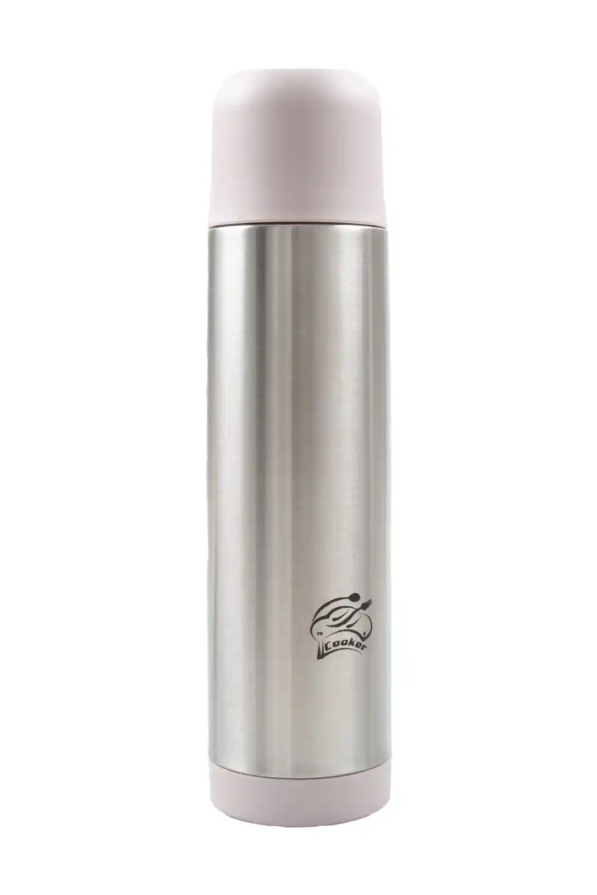 Cooker 2001 Çelik Avcı Termos 500 ml Gri - Dayanıklı ve Uzun Süre Sıcak Soğuk Tutma Özelliği