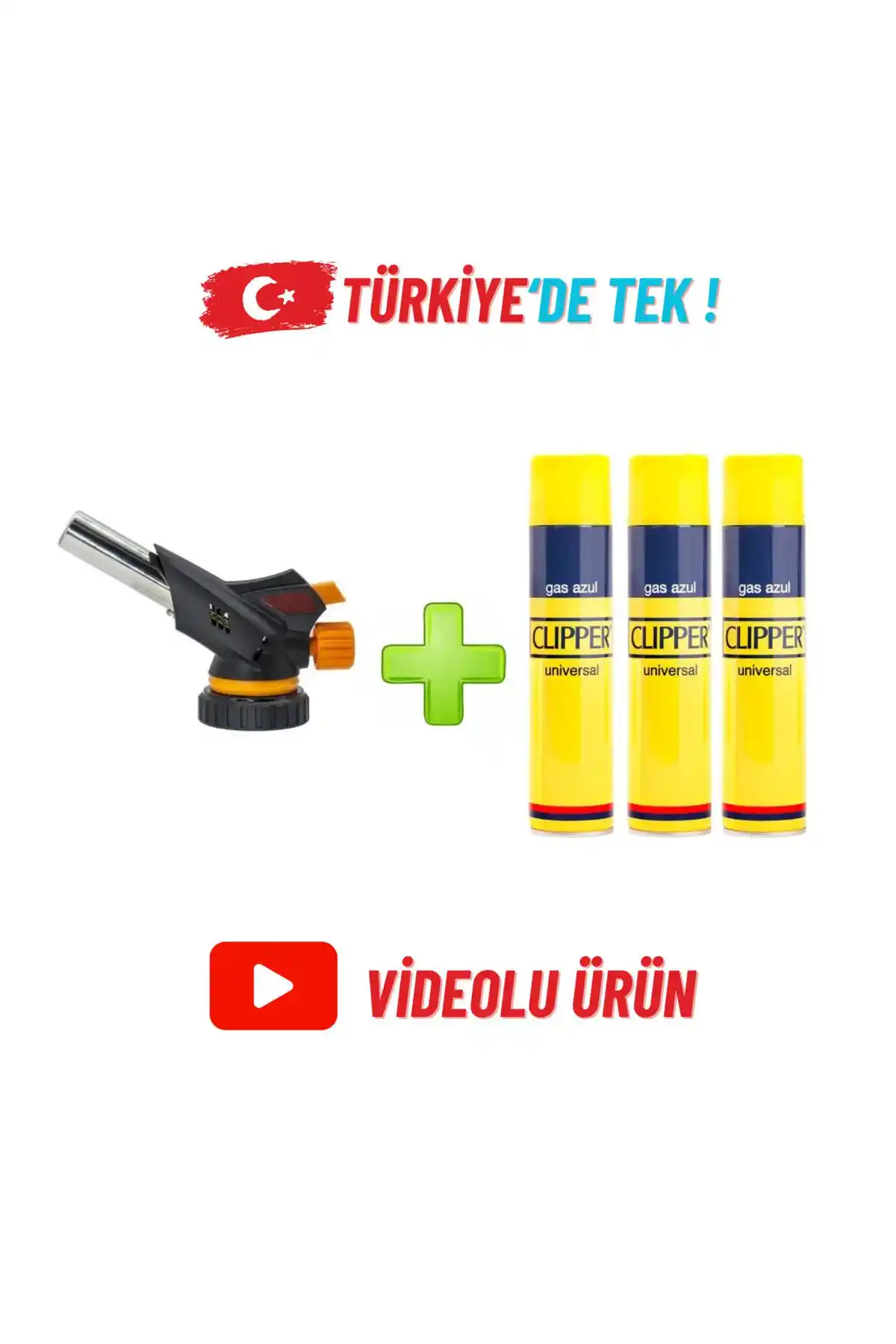 DepoMega 1300 Derece Profesyonel Pürmüz Kafa Çakmak Güçlü ve Güvenilir Kullanım