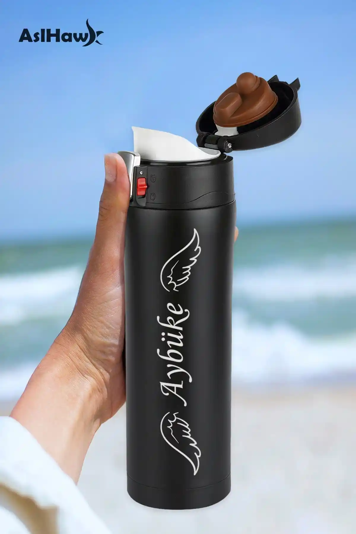 DURABLES Kişiye Özel Baskılı Termos: Dayanıklı ve Şık Tasarım ile Uzun Süre Sıcaklık Koruması