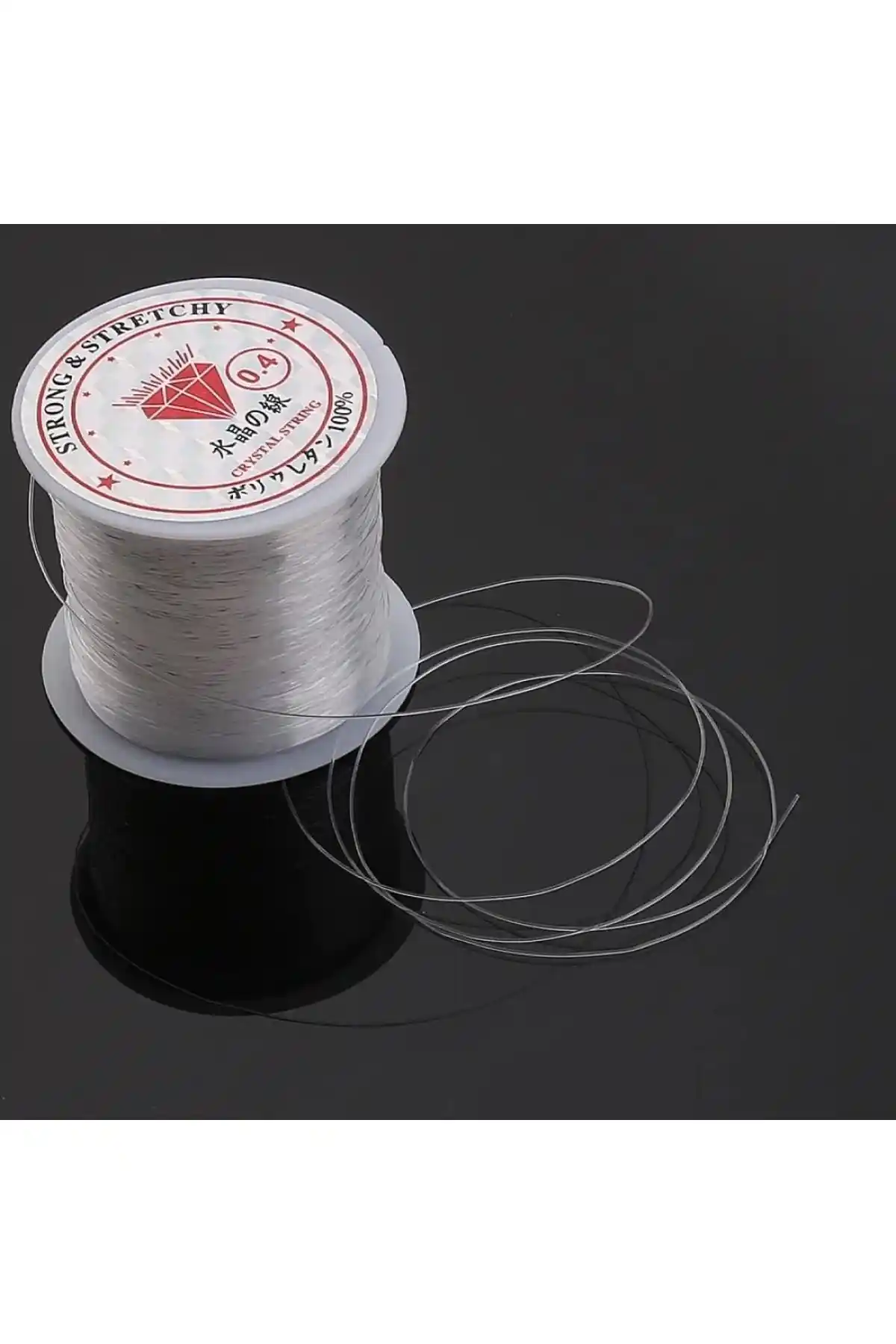 Eklesepete İnce Misina İp 30 Metre 0.4 Mm Takı ve El İşi Projeleri İçin Dayanıklı Malzeme