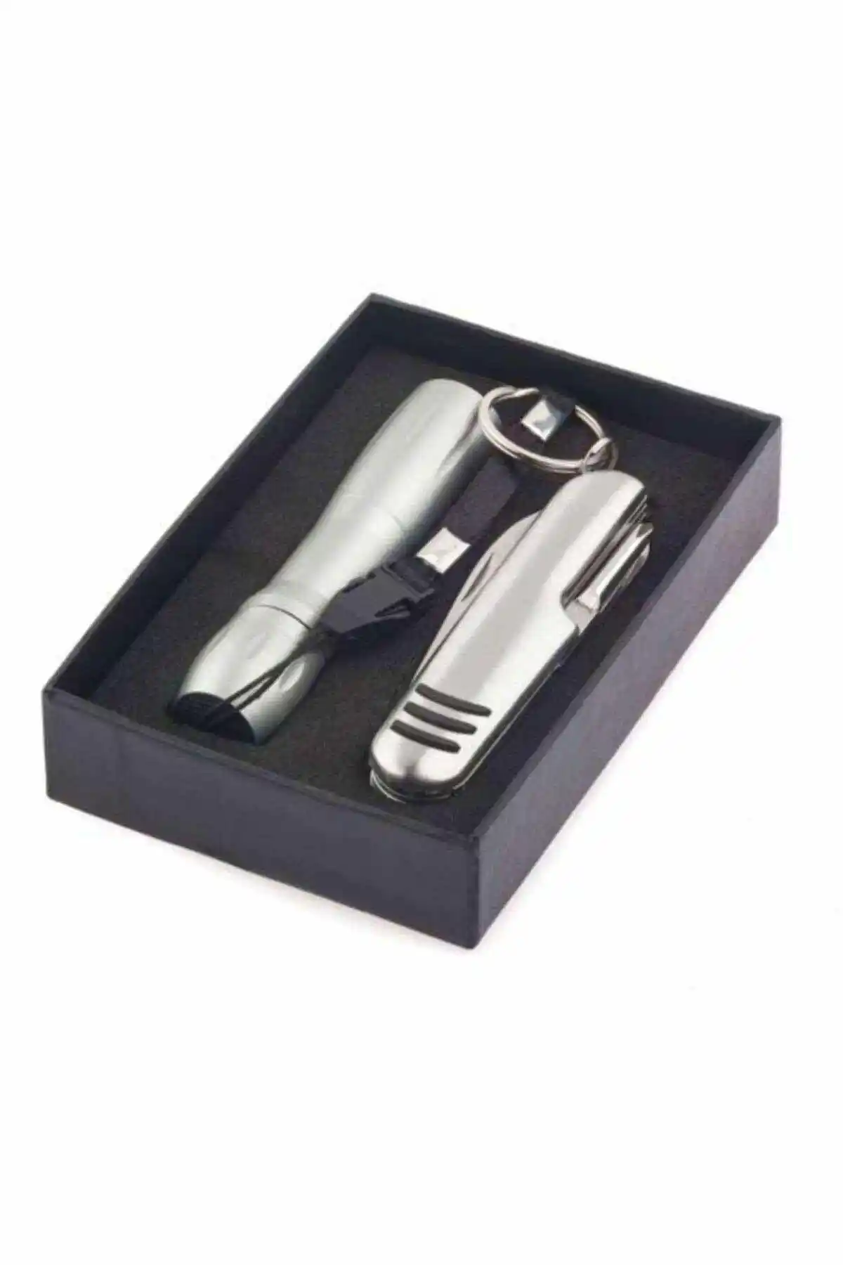 Flyon Çakı ve El Feneri Seti Güvenilir Kamp ve Acil Durum Araçları