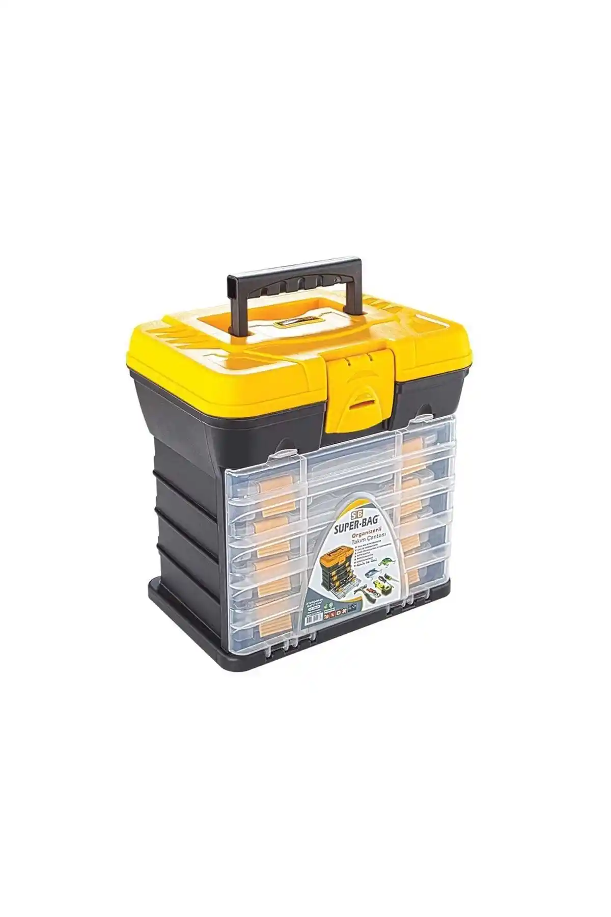 Genel Markalar Super Bag Organizerli Balıkçı Takım Çantası - Dayanıklı ve Pratik Tasarım