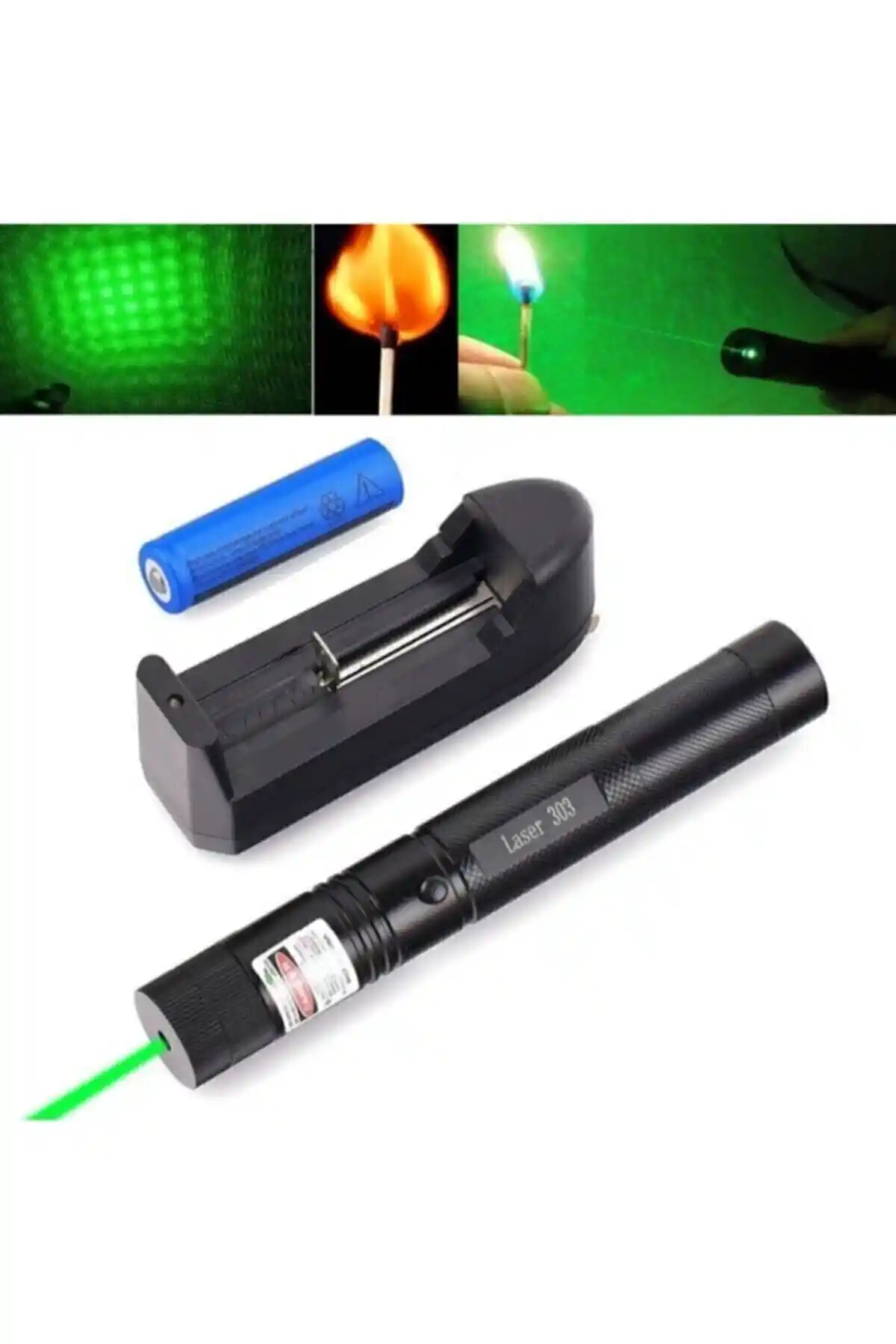 Güçlü ve Dayanıklı TIGER POWER Yeşil Laser Pointer ile Uzun Mesafe Gözlemleri ve İşaretleme