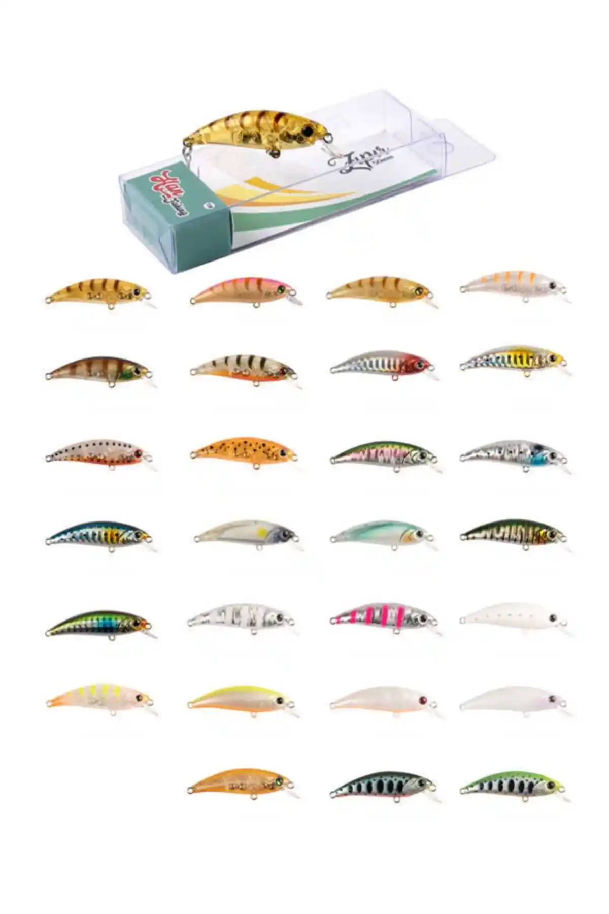 Hanfish Zıpır 50mm 4,5g Yavaş Batma Maket Balık Balıkçılık Tutkunları İçin