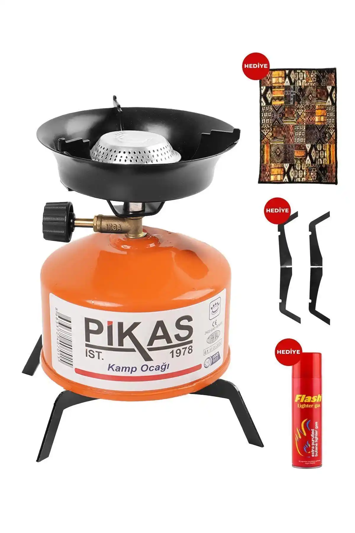 İksa Devrilmez Ayaklı Portatif Kamp Ocağı: Hafif ve Güvenilir Kamp Arkadaşı