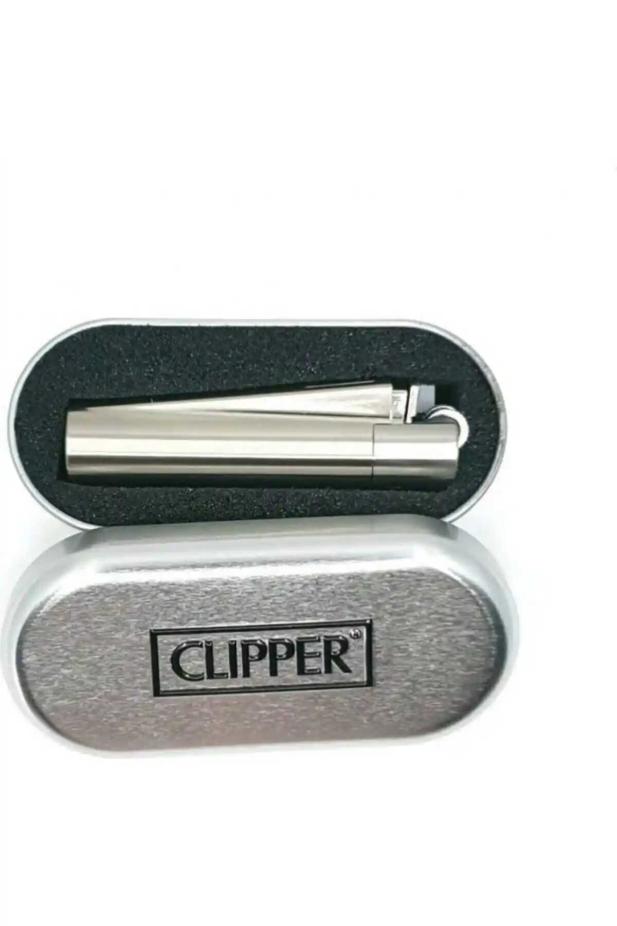 Kişiye Özel Gümüş Renk Metal Çakmak Şıklık ve Dayanıklılığı Bir Arada Sunar