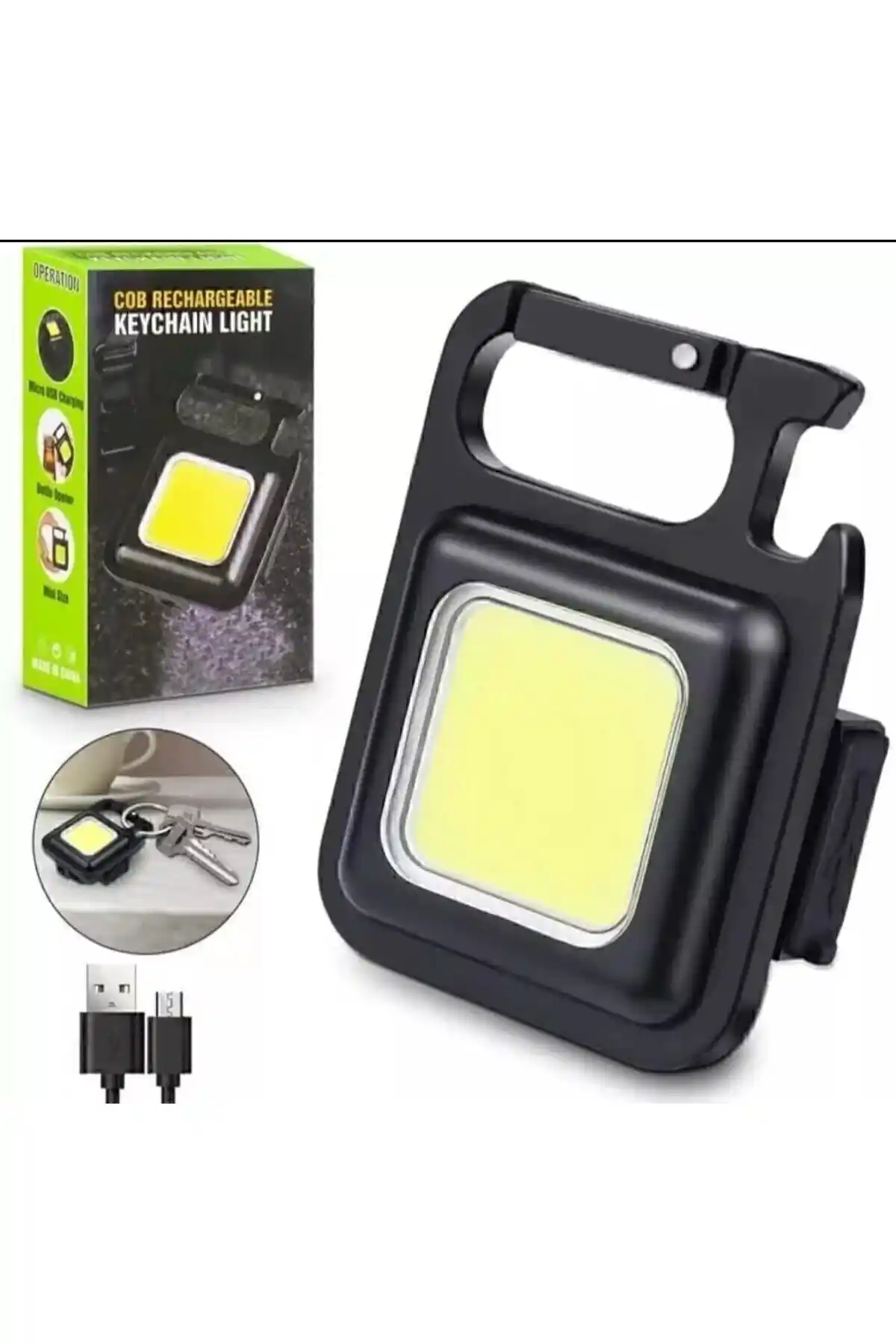 Mini LED Şarj Edilebilir Taşınabilir Işık: Çok Fonksiyonlu ve Dayanıklı Tasarım