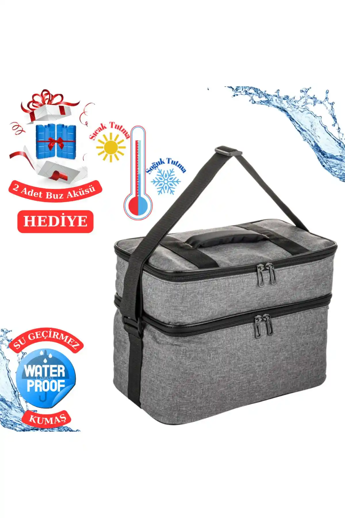 NS Reliable 22 Lt Termal Soğutucu Çanta: Dayanıklı ve Yüksek Performanslı Kamp ve Piknik Çantası