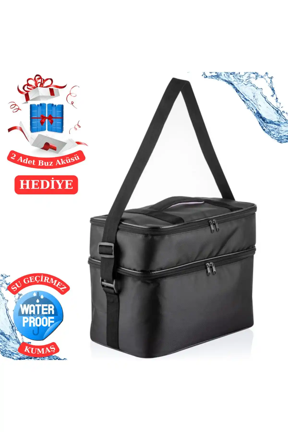 NS Reliable Ns 22 Lt Soğutucu Termos Kamp Piknik ve Seyahat İçin Yalıtımlı Taşıma Çantası