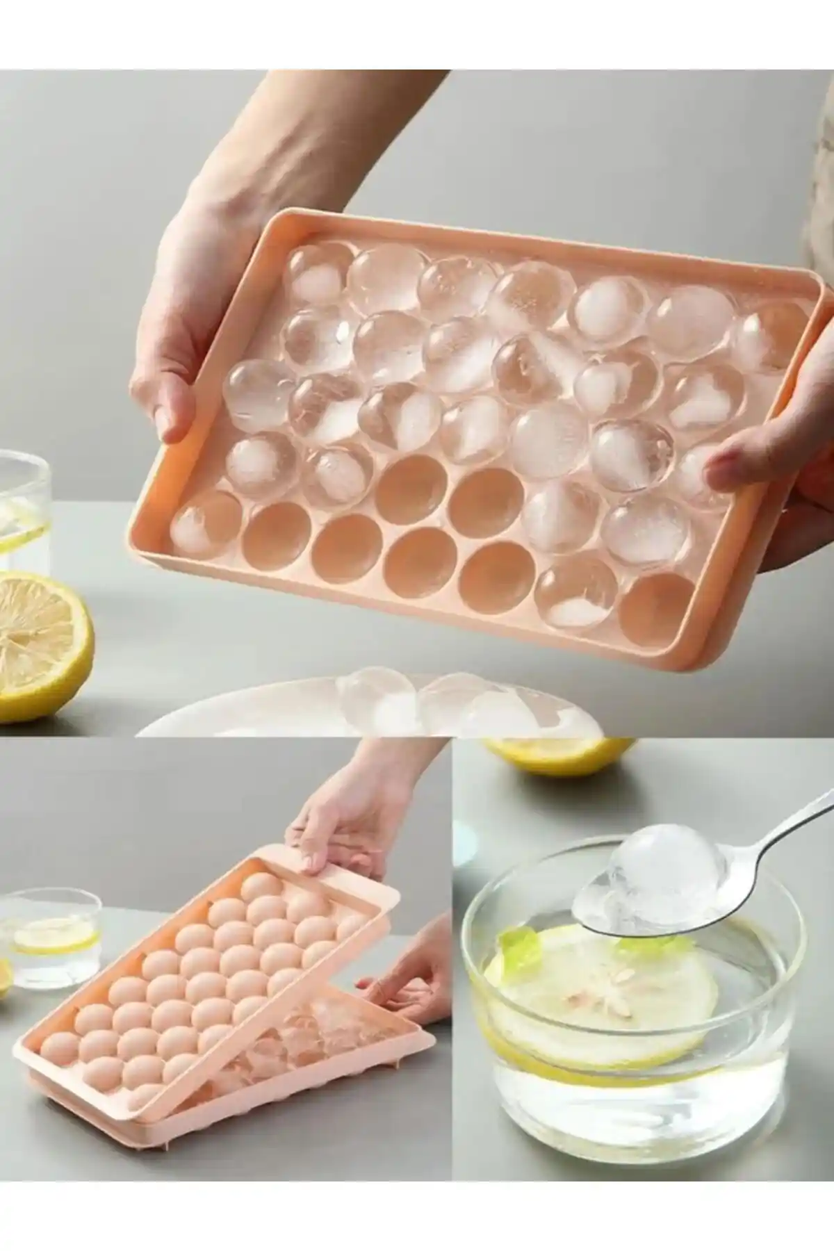 Özasya AVM 2.5 cm Çap Yuvarlak Buz Küpü Yapma Tepsisi İncelemesi ve Kullanım İpuçları