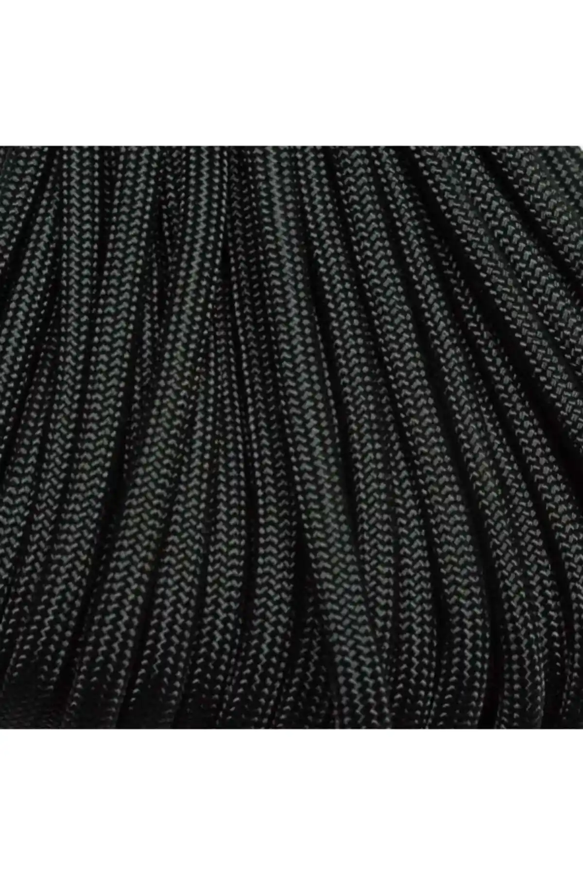 Paracord Dünyası 5 Metre Siyah Paracord 550 4mm 7 Çekirdek Çok Amaçlı Outdoor İpi